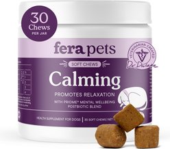 Fera Pets Calming Soft Chews Supplement for Dogs, 30 count