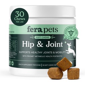Fera Pets Hip & Joint Soft Chew Supplement for Dog, 30 count