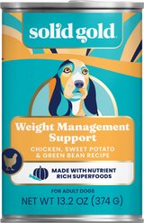 Solid Gold Leaping Waters, Fit & Fab Variety Pack Wet Dog Food, 13.2-oz can, case of 6