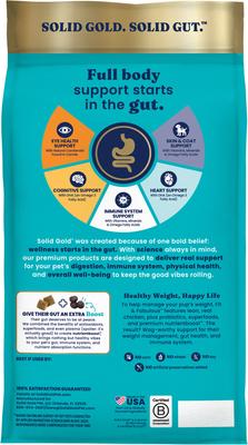 Show full view: Solid Gold Weight Control Gut Health Real Chicken & Sweet Potato Grain-Free Dry Dog Food, 3.75-lb bag slide 4 of 12