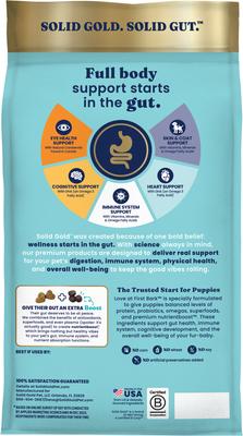 Show full view: Solid Gold Puppy Gut Health Real Chicken Potato & Apple Grain-Free Dry Dog Food, 3.75-lb bag slide 4 of 12
