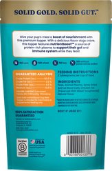 Solid Gold Gut Health Grain-Free Nutrient Absorption & Digestion Dog Food Topper, 16-oz bag slide 2 of 6