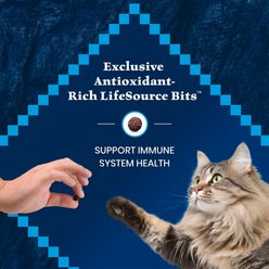 Blue Buffalo Wilderness Senior High-Protein & Grain-Free Salmon Recipe Dry Cat Food, 5-lb bag slide 2 of 9