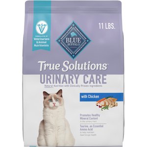BLUE BUFFALO True Solutions Chicken Flavored Dry Cat Food, 11-lb bag -  Chewy.com