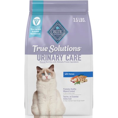 Blue Buffalo Blue Buffalo True Solutions Urinary Care Chicken Flavored Dry Cat Food, 3.5-lb bag