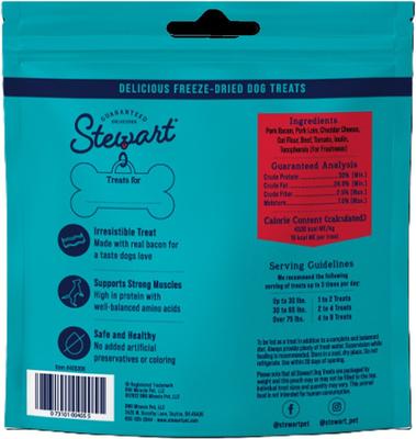 Show full view: Stewart PuffPops Cheeseburger Recipe Freeze-Dried Dog Treats, 2.8-oz pouch slide 3 of 13