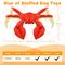 Show in main carousel: FUUFOME King Crab Plush Dog Toy, Red slide 6 of 9