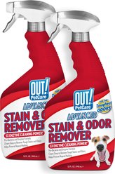 OUT! PetCare Advanced Stain & Odor Remover, 32-fl oz bottle, 2 count slide 1 of 8