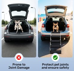 Heeyoo Extra Wide 5 Steps Dog Car Ramp slide 2 of 8