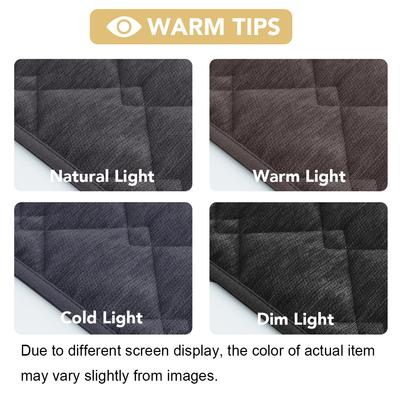 Show full view: H.VERSAILTEX Chenille Dog & Cat Sofa Cover with Strap Couch Protector, Grey, 36 x 63-in slide 8 of 10