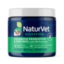 NaturVet Advanced Probiotics & Enzymes Plus Vet Strength PB6 Probiotic Powder Digestive Supplement for Cats & Dogs, 8-oz jar