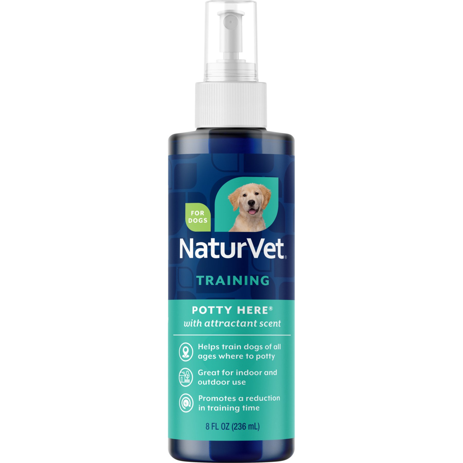 NaturVet Potty Here Training Aid, 8-oz bottle