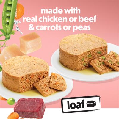 Show full view: Purina Beneful Loaf Variety Pack Wet Dog Food, 5.5-oz can, 12 count slide 3 of 11