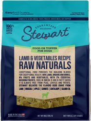 Stewart Raw Naturals Lamb Flavor Limited-Ingredient Freeze-Dried Dog Food, 8-oz pouch slide 1 of 8