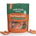 Wholesome Pride Pet Treats Sweet Potato Chews Dehydrated Dog Treats, 32-oz bag