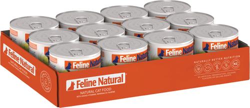 Show full view: Feline Natural Lamb & King Salmon Feast Grain-Free Canned Cat Food, 6-oz, case of 12 slide 5 of 10