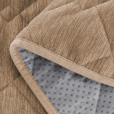 Show full view: H.VERSAILTEX Chenille Dog & Cat Sofa Cover with Strap Couch Protector, Khaki, 36 x 82-in slide 5 of 10