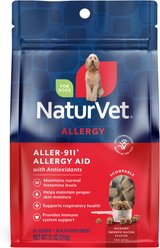 NaturVet Scoopables Aller-911 Allergy Aid Dog Supplement, 11-oz bag