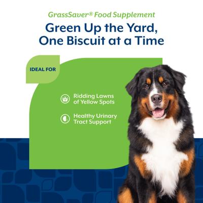 Show full view: NaturVet GrassSaver Biscuits Peanut Butter Flavored Lawn Protection Supplement for Dogs, 22.2-oz box slide 7 of 12