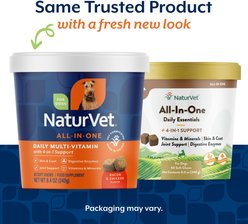 NaturVet All-in-One Soft Chews Multivitamin for Dogs, 60 count slide 2 of 9