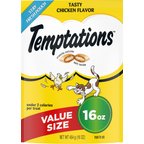 Temptations Classic Tasty Chicken Flavor Soft & Crunchy Cat Treats, 16-oz bag