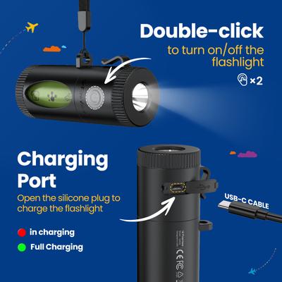 Show full view: Pawview Dog Bag Holder with Flashlight Dispenser, 60 bags, Lavender Scent, Black slide 4 of 10