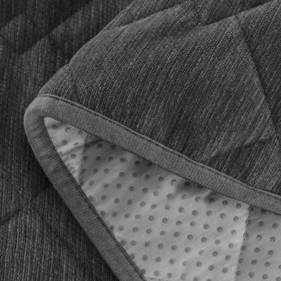 Show full view: H.VERSAILTEX Chenille Dog & Cat Sofa Cover with Strap Couch Protector, Grey, 36 x 63-in slide 5 of 10