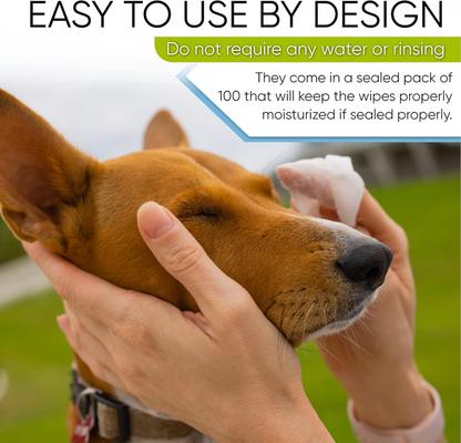 Show full view: Magicare 8 x 8-in Unscented Ultra Thick & Soft with Hypoallergenic Formula Dog Wipes, White, 100 count slide 6 of 8