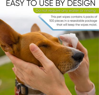 Show full view: Magicare 8 x 8-in Unscented Ultra Thick & Soft with Hypoallergenic Formula Dog Wipes, White, 400 count slide 7 of 9