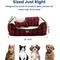 Show in main carousel: PawsPik Cozy Fleece & Plush Cat & Dog Orthopedic Bolster Bed, Red Flannel slide 9 of 10