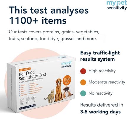 Show full view: My Pet Sensitivity Ultimate Food Sensitivity Test for Dogs slide 4 of 8