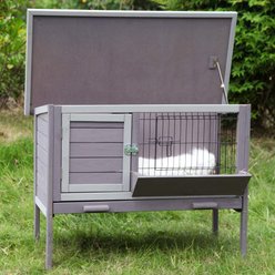 Aivituvin 28-in Indoor Rabbit Hutch  slide 2 of 6