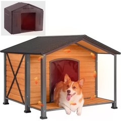 Aivituvin Waterproof Liner Insulated Dog House, X-Large