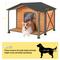 Show in main carousel: Aivituvin Waterproof Anti-Chewing Metal Frame with Porch Dog House, X-Large slide 6 of 9