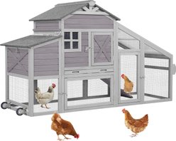 Aivituvin AIR32 65-in Wooden Chicken Coop