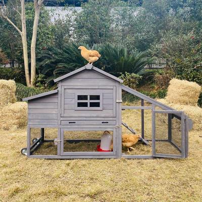 Show full view: Aivituvin Rabbit Hutch & Chicken Coop, 39.4-in slide 3 of 10
