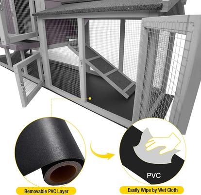 Show full view: Aivituvin 33.7-in Extra Large Chicken Coop slide 4 of 7