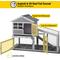 Show in main carousel: Aivituvin 38.1-in Indoor & Outdoor Rabbit Hutch slide 3 of 8