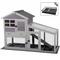 Show in main carousel: Aivituvin 38.1-in Indoor & Outdoor Rabbit Hutch slide 1 of 8