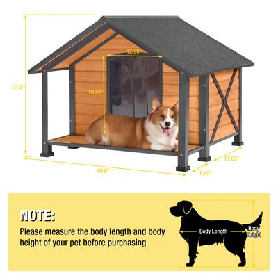 Show full view: Aivituvin Waterproof Liner Insulated Dog House slide 6 of 7