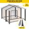 Show in main carousel: Aivituvin Waterproof Anti-Chewing Metal Frame with Porch Dog House, X-Large slide 2 of 9