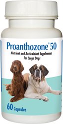 Proanthozone Antioxidant 50 mg Capsule Supplement for Large Dogs, 60 count