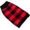 Show in main carousel: The Worthy Dog Buffalo Turtleneck Dog Sweater, Black/Red, X-Small slide 4 of 4