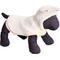 Show in main carousel: The Worthy Dog Sheep Dog Hoodie, Off White, Medium slide 2 of 3