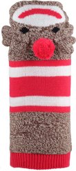 The Worthy Dog Sock the Monkey Dog Hoodie, Red, Medium