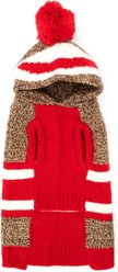 The Worthy Dog Sock the Monkey Dog Hoodie, Red, Medium slide 2 of 3