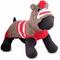 Show in main carousel: The Worthy Dog Sock the Monkey Dog Hoodie, Red, Medium slide 2 of 3