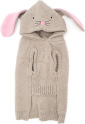 The Worthy Dog Bunny Hop Dog Hoodie, Gray, XX-Large slide 2 of 3