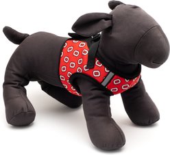 The License House Ohio State Tossed Block O Printed Reflective Step In Sidekick Harness, Scarlet, XX-Large: 27 to 31-in chest slide 2 of 3