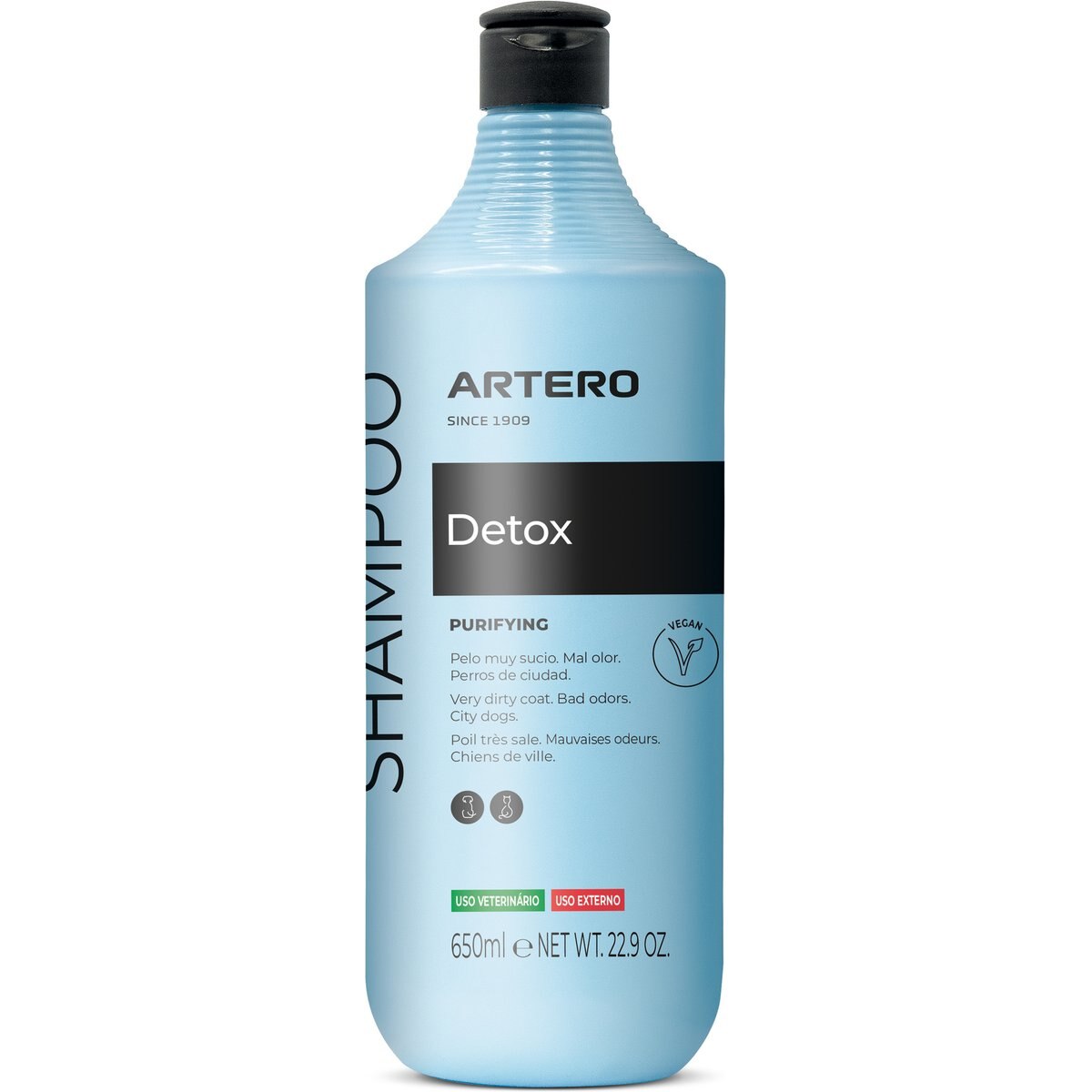 ARTERO Detox Dog Shampoo, 22.03-fl oz bottle